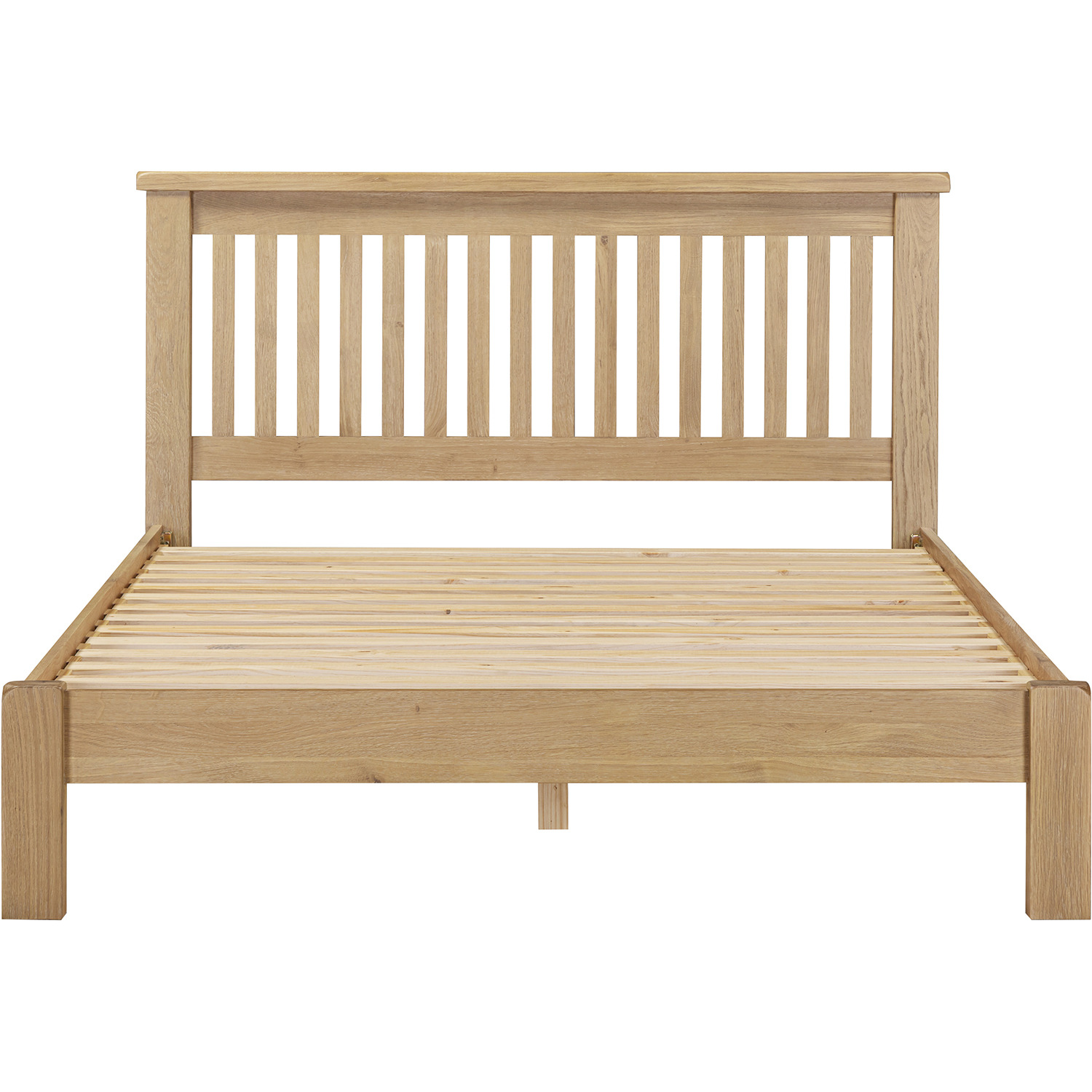 Windsor 5 Bed Low Foot End Part Assembled - Natural Oak