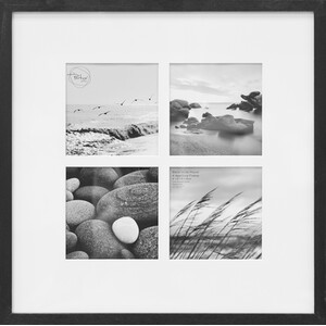 Wide Mount 4 Aperture Photo Frame