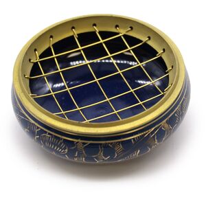 Chakra Charcoal Incense Jar Throat