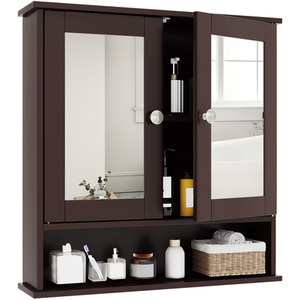 Wall-Mounted Mirrored Cabinet