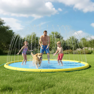 Large Splash Pad Sprinkler Water Play Mat