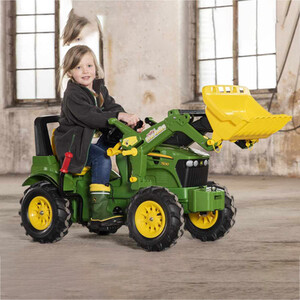 John Deere 7930 Tractor with Loader, Pneumatic tyres, Brakes  Gears