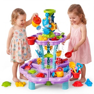 Outdoor Sand Water Play Table Beach Pool Games Summer Garden Set
