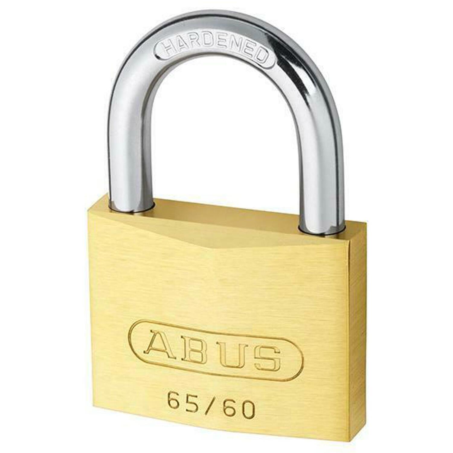 B&Q - Mechanical 65/60mm Brass Padlock Keyed Alike 601 - Image 9