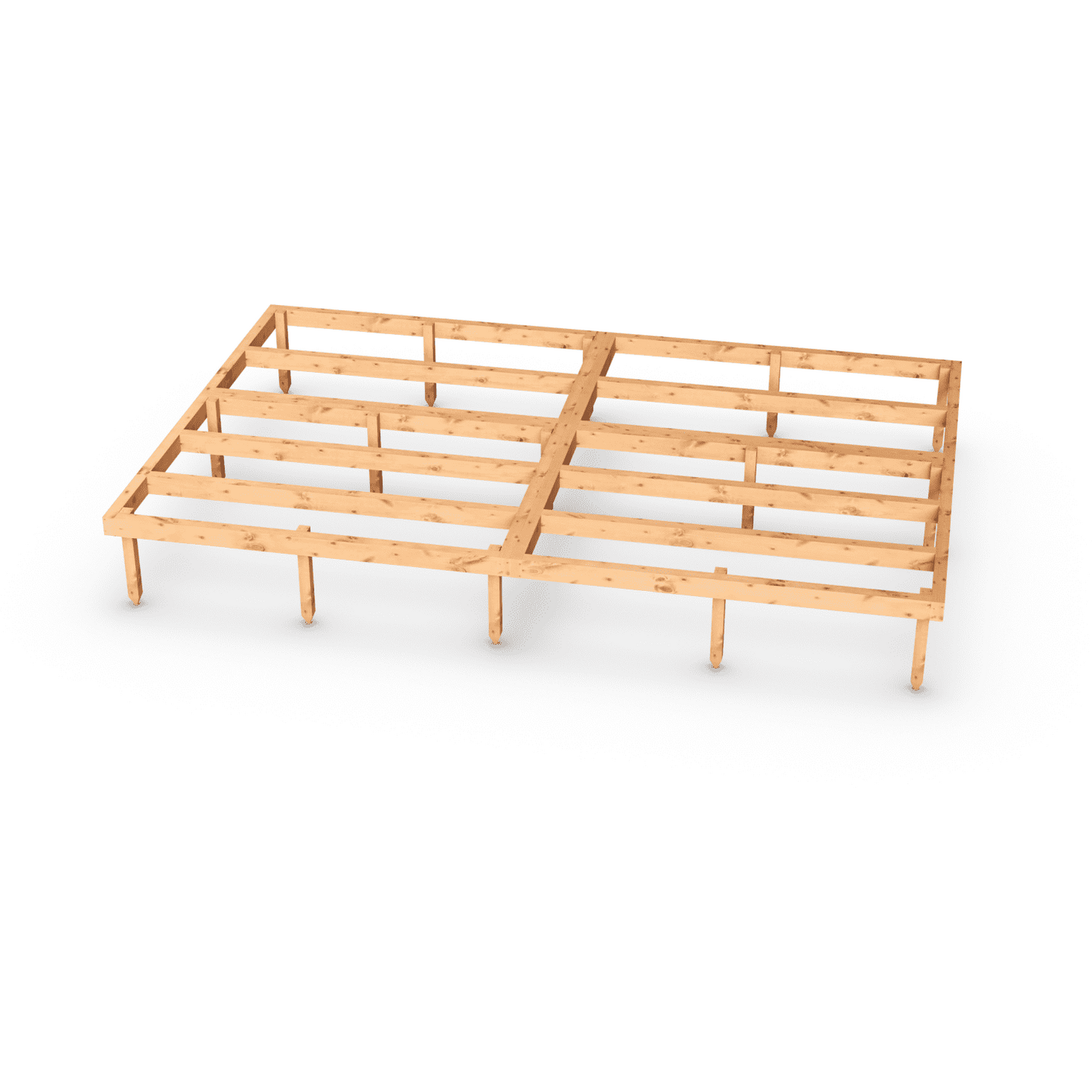 Empire Sheds 10X7 Empire Timber Shed Base - Green