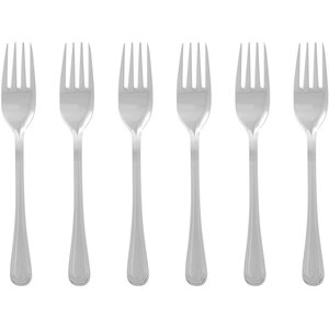 Set Of Six Classic Cake Forks