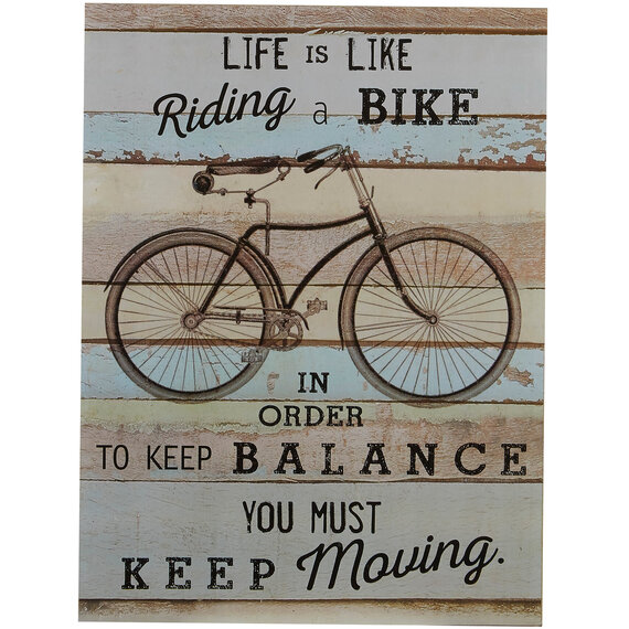 Madera Bike Wall Plaque