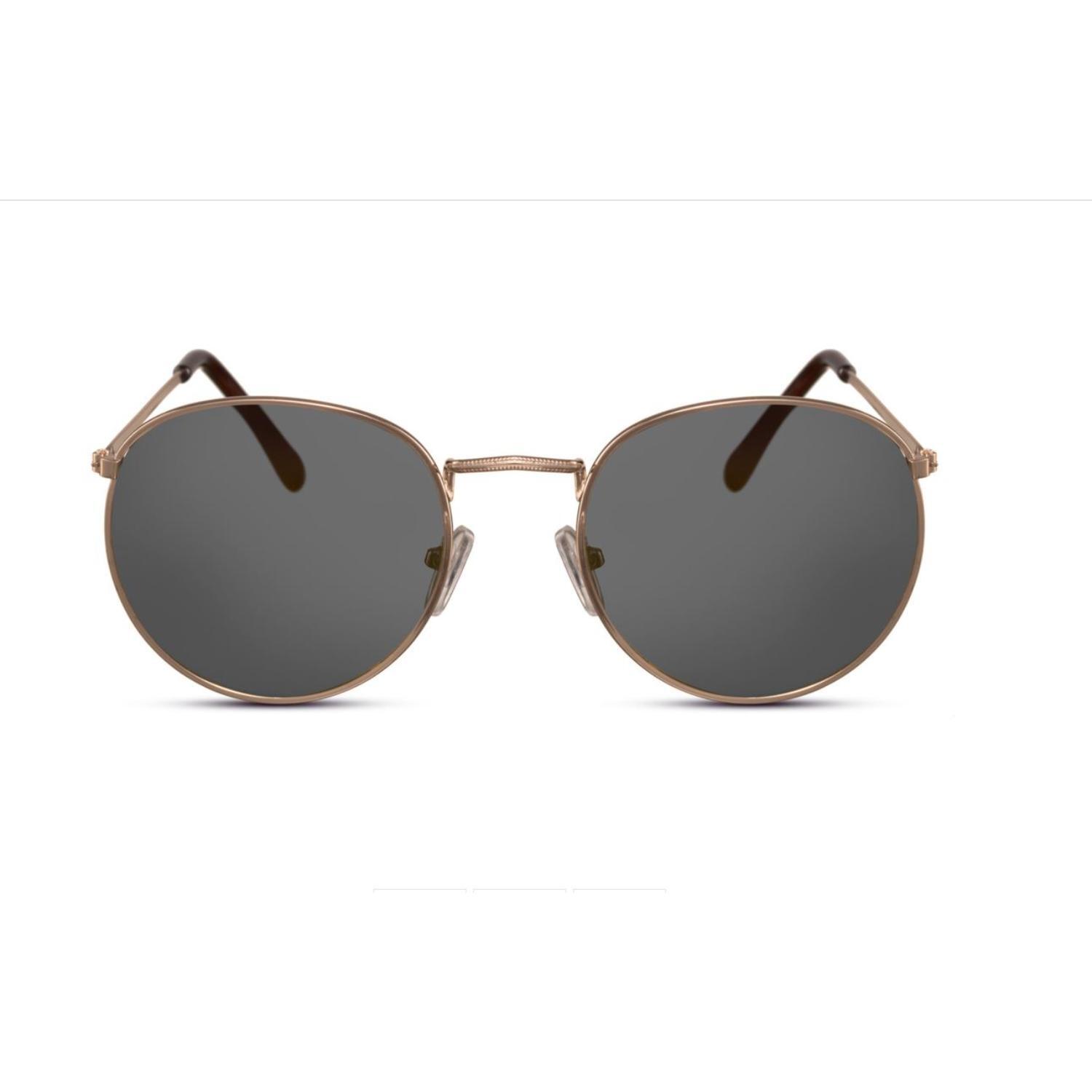 Sunglass Station Everyday Round Unisex Sunglasses - Gold