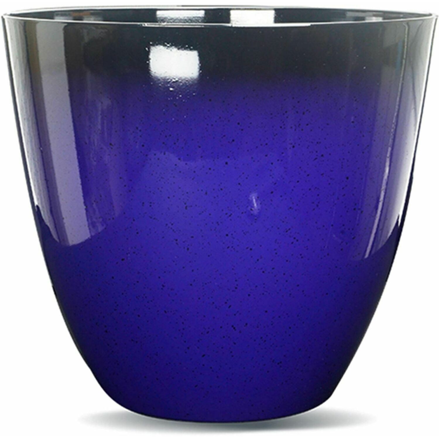 Gr8 Garden Unisex Blue Round Red Glazed Effect Egg Cup Planter Patio Flower Plant Pot In - Image 5
