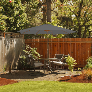 Bamboo Rib Patio Umbrella Ventilated Sunshade