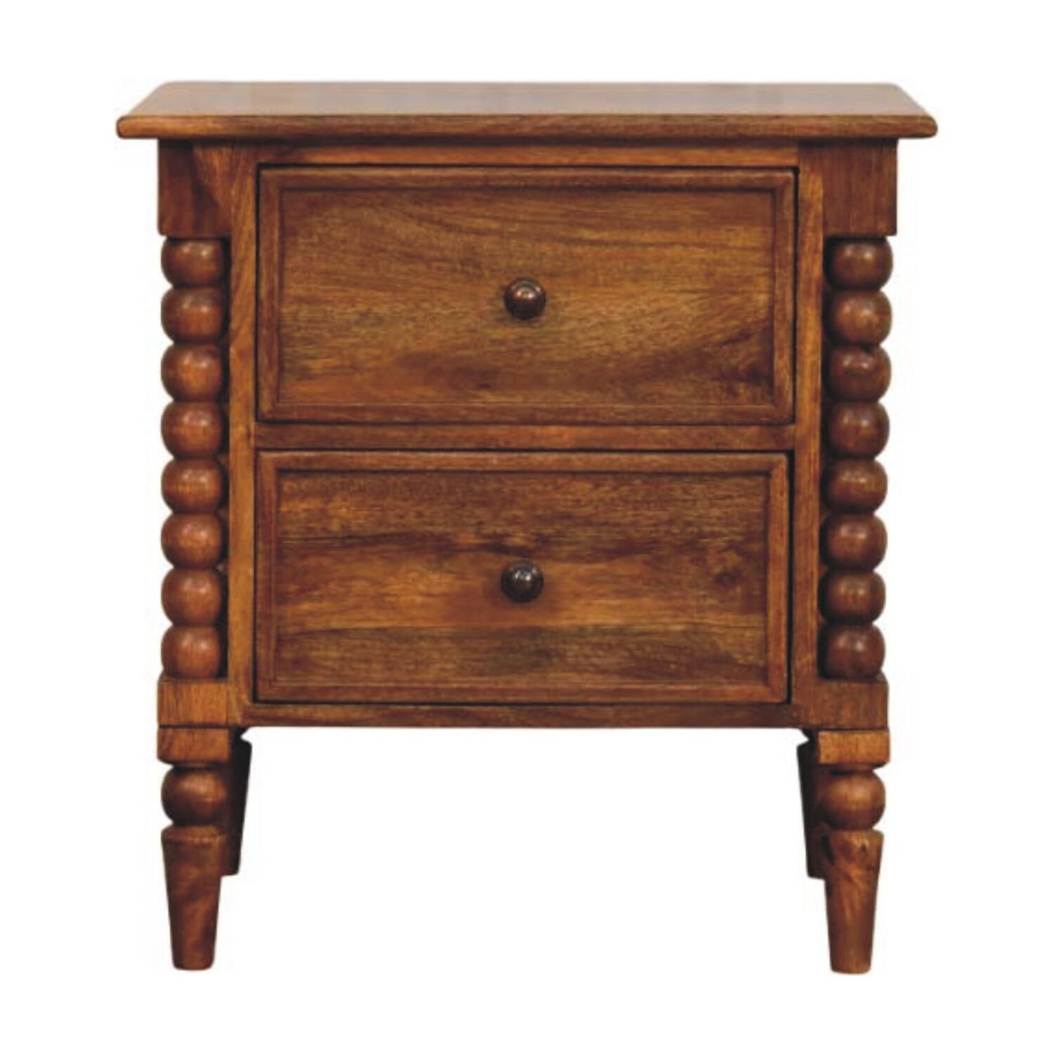Artisan Furniture Solid Wood Amber Oak Nightstand - Amber Oak