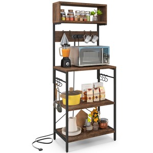 Tall Microwave Baker Stand