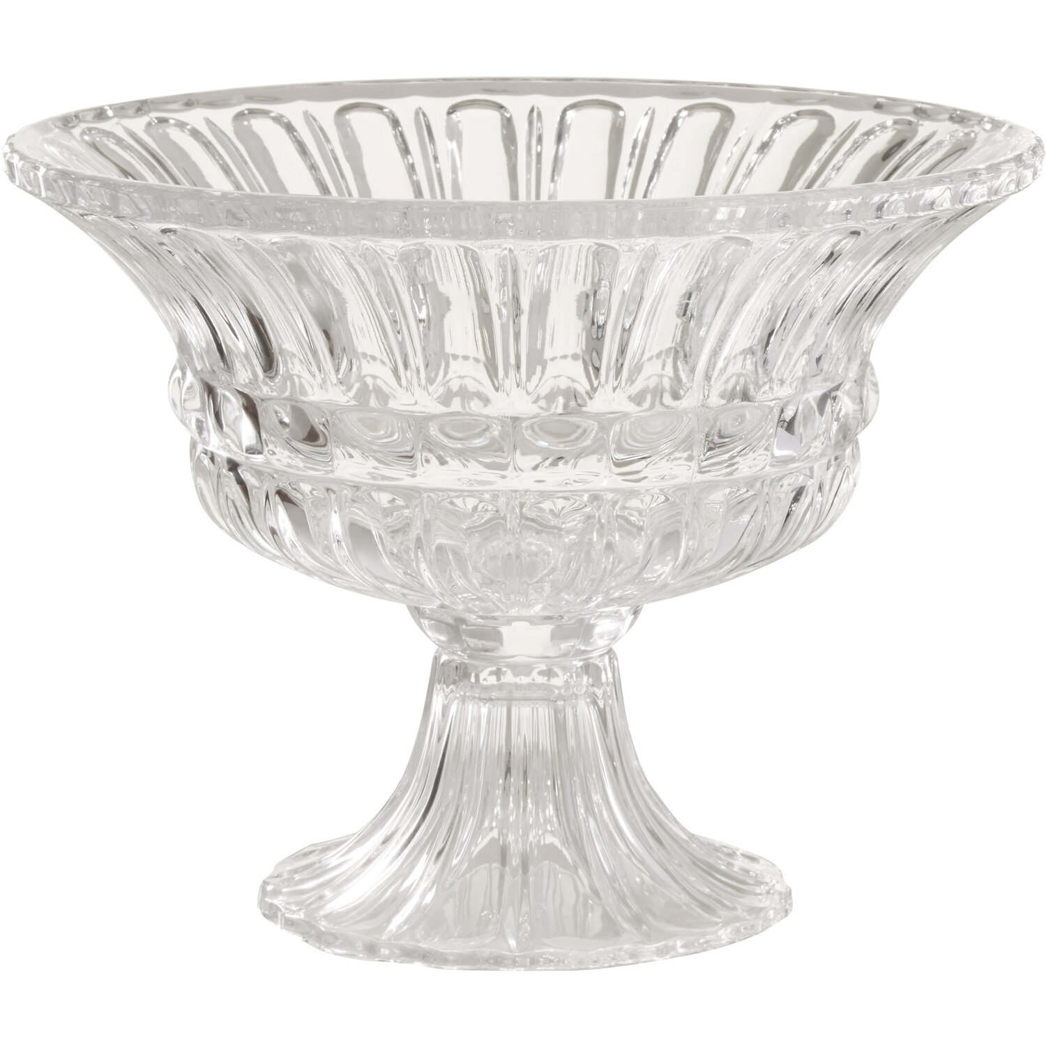 Orsina Savita Footed Vase With Wide Lip - Neutral