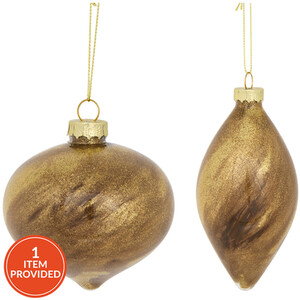 Glazed Autumn Bauble