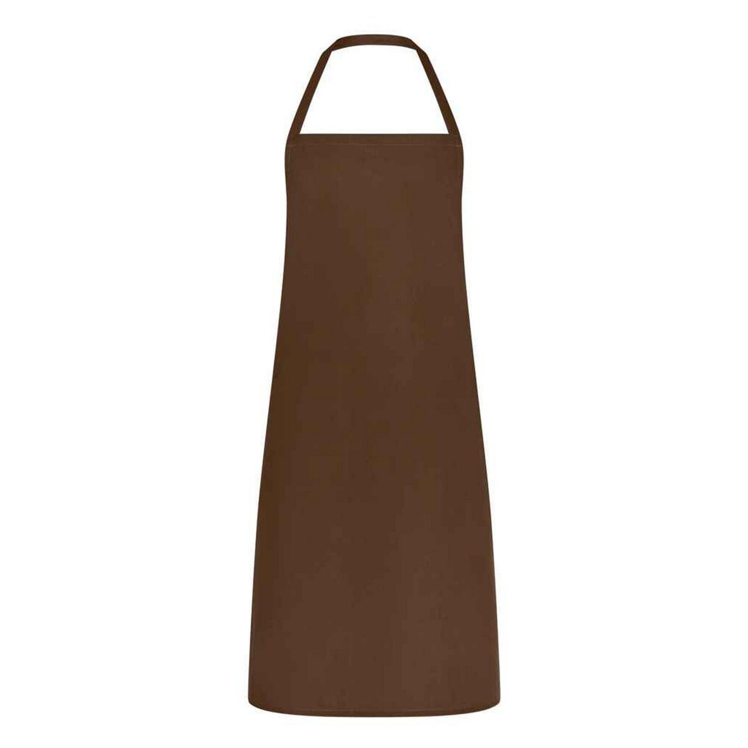 Brand Lab Unisex Adult Classic Bibbed Apron - Chocolate