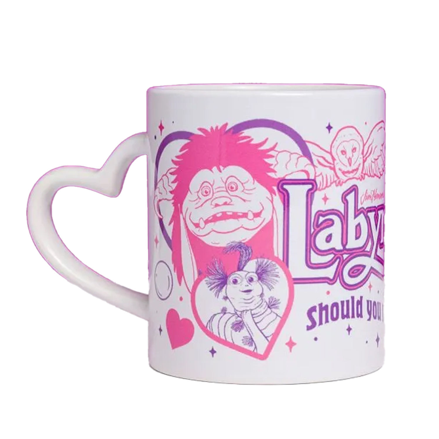 Labyrinth Friends Mug - White