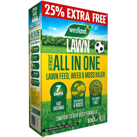 Westland Aftercut All-in-1 Feed Weed Moss 1 L - Treats 80 m² +25%