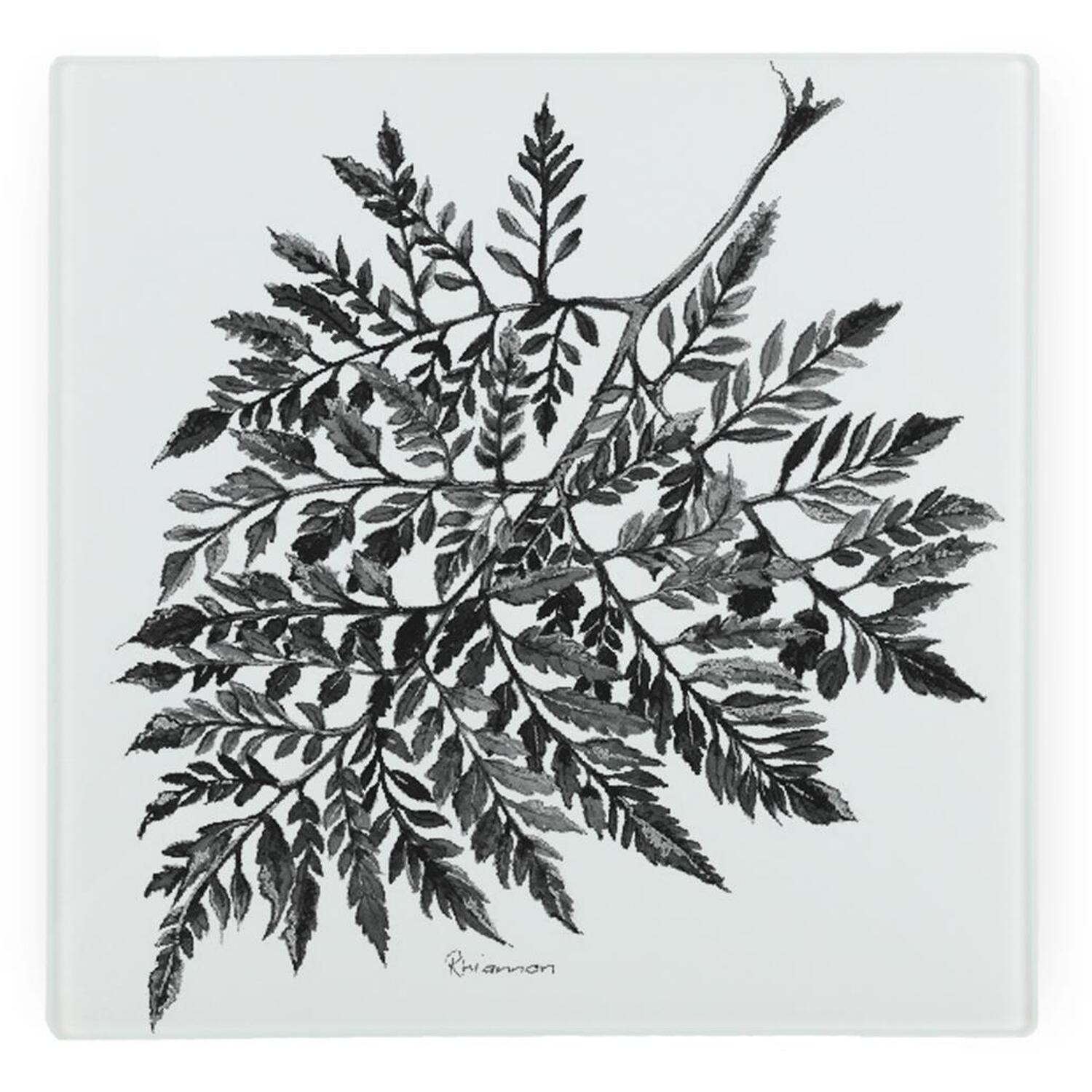 Image of Fern Glass Hot Pot Stand -&hellip;