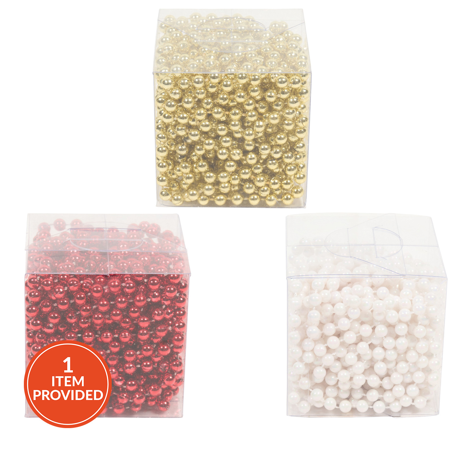 Diamond Of The Season Plastic Bead Chain - 6Mm Bead