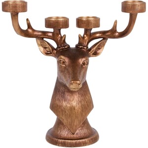 Antique Stag Tea Light Holder