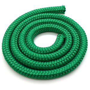 3mm x 100 metres / 328 ft of Green Polypropylene Rope, Solid Braided Poly Rope Cord Twine