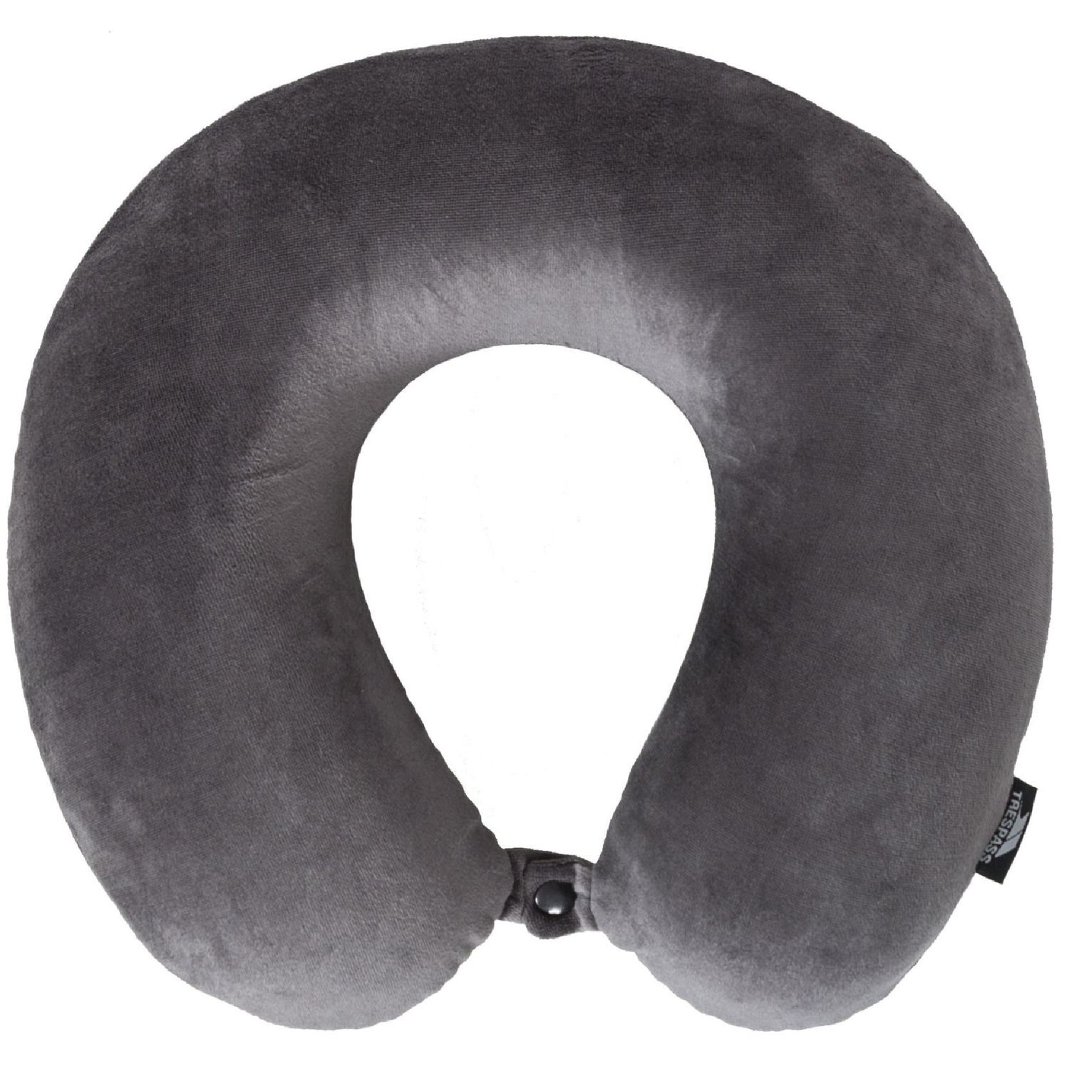 Trespass Memow Memory Foam Travel Neck Pillow - Grey