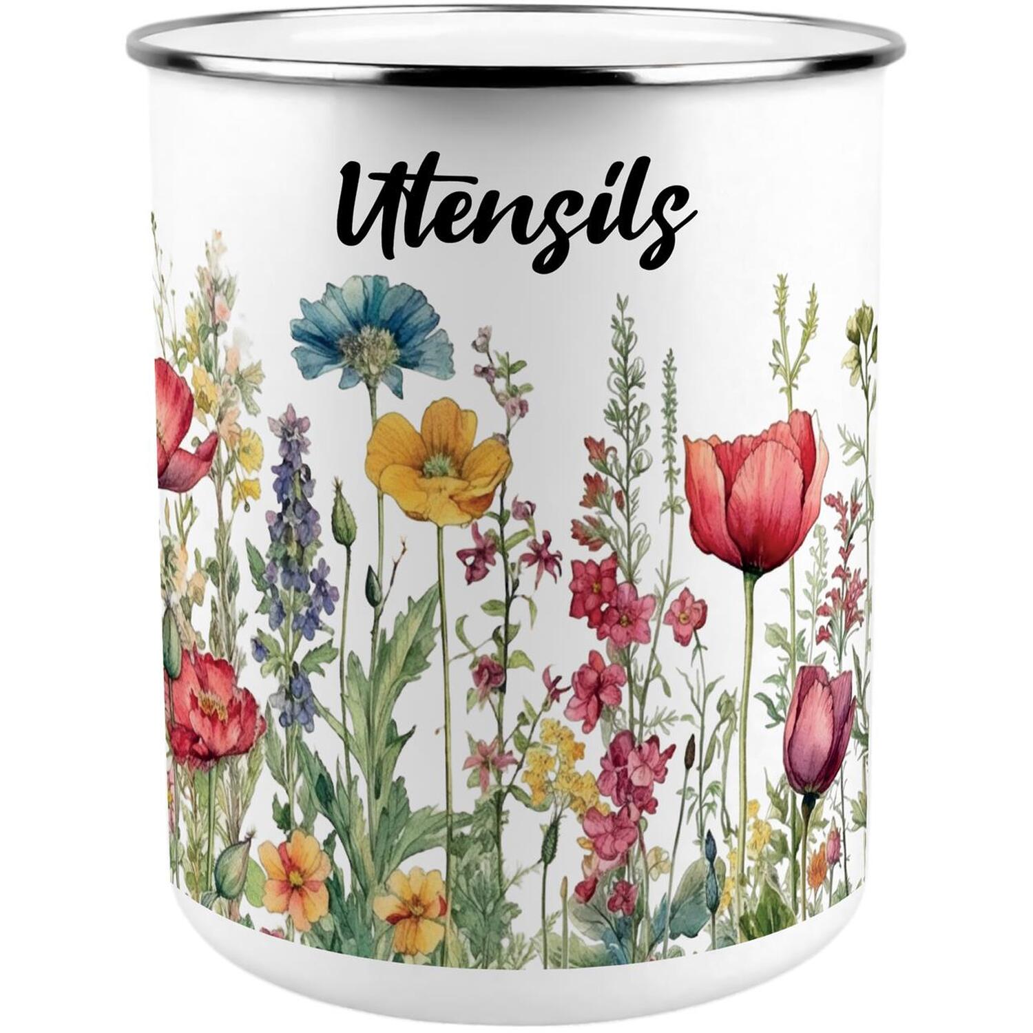 B&Q - Wildflowers Kitchen Utensil Holder - Image 2