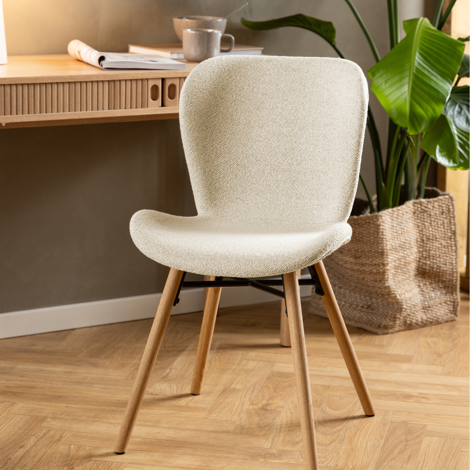 Furniture To Go Batilda Dining Chairs Set Of 2 - Cream