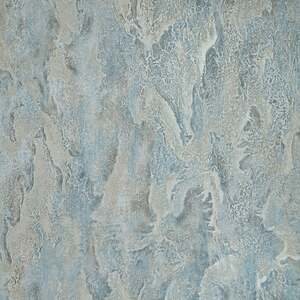Sample of Nador Wallpaper in Duck Egg, Grey and Gold Glitter