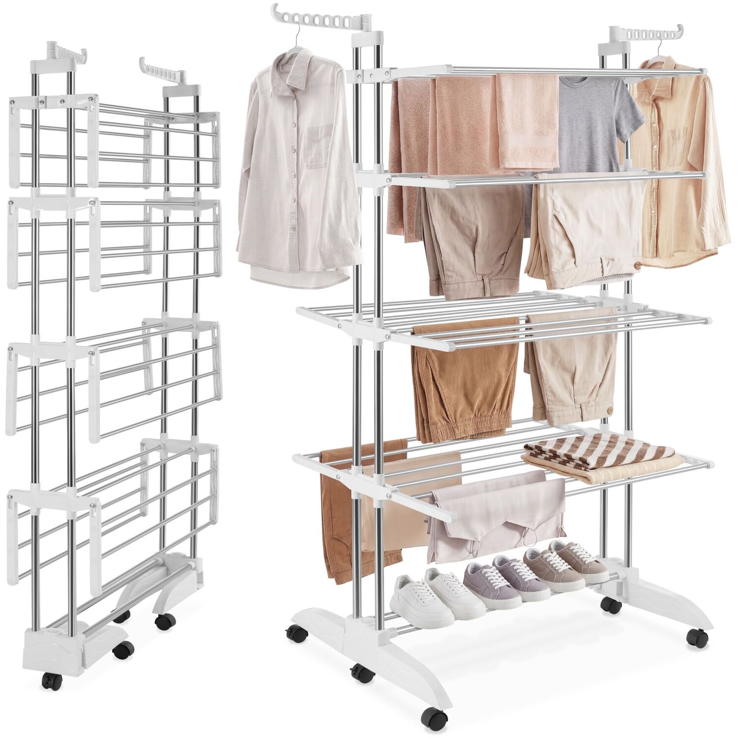 Image of dressforfun® Tower-style drying rack Odelia -&hellip;