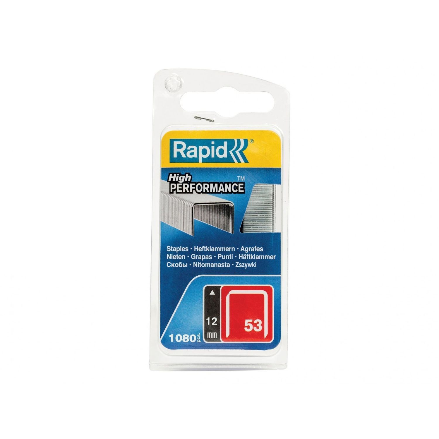 Rapid 53 Series Galvanised Staples I - Galvanised