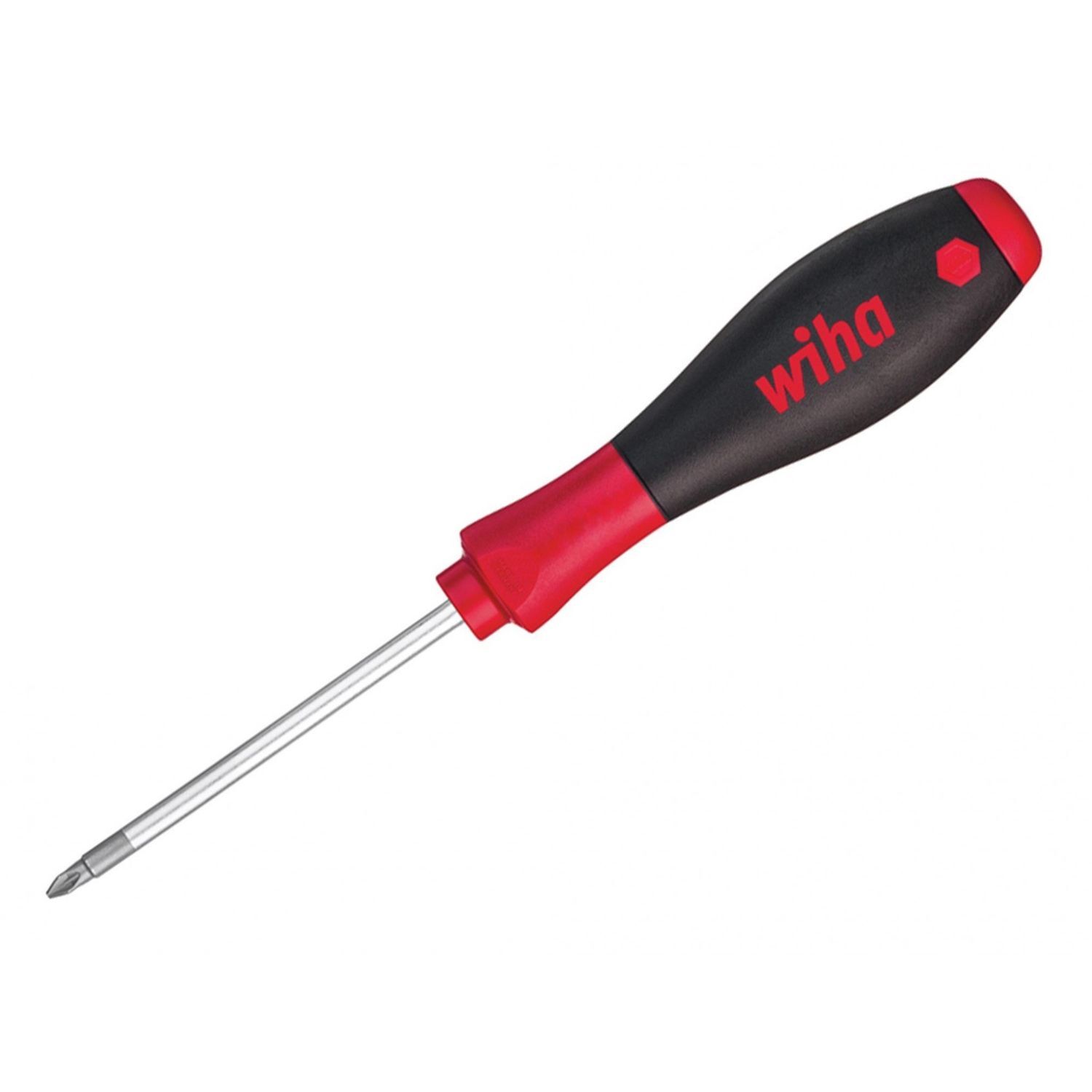 Wiha Softfinish Screwdriver, Pozidriv Tip A - Multi Colour