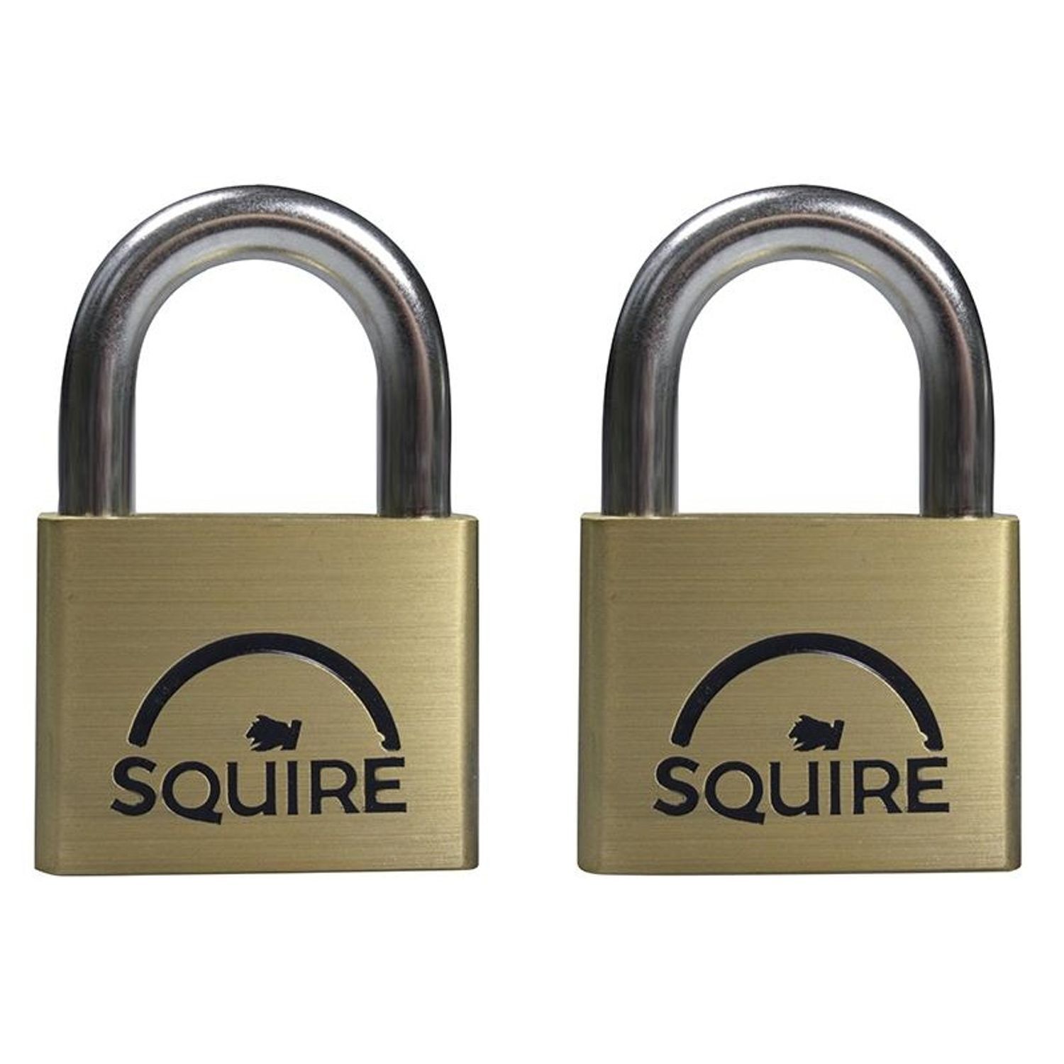 Squire Lion Brass Padlock B - Multi Colour