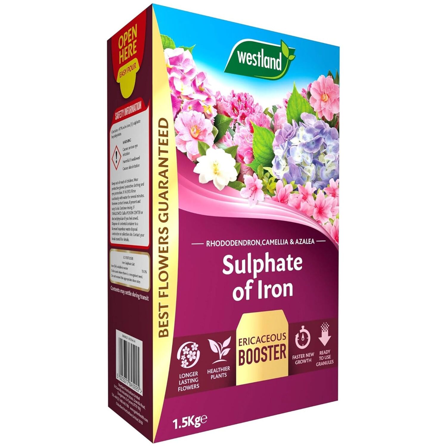 Westland Sulphate Of Iron 1.5Kg Iron Soil Treatment For Garden Plants - Image 2