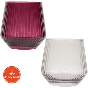 Midnight Ribbed Tumbler