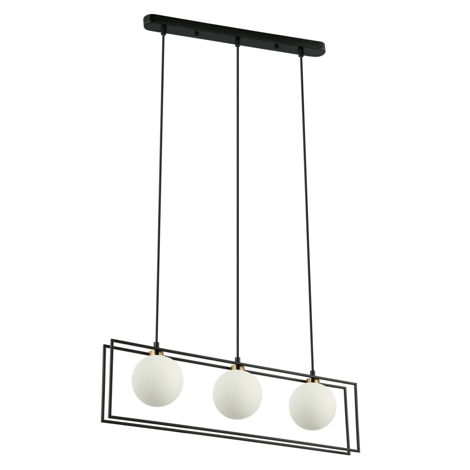 Italux Lighting Grosetta Pendant Light Black - Black