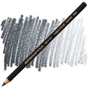Supracolor II Soft Aquarelle Pencil - Black 009