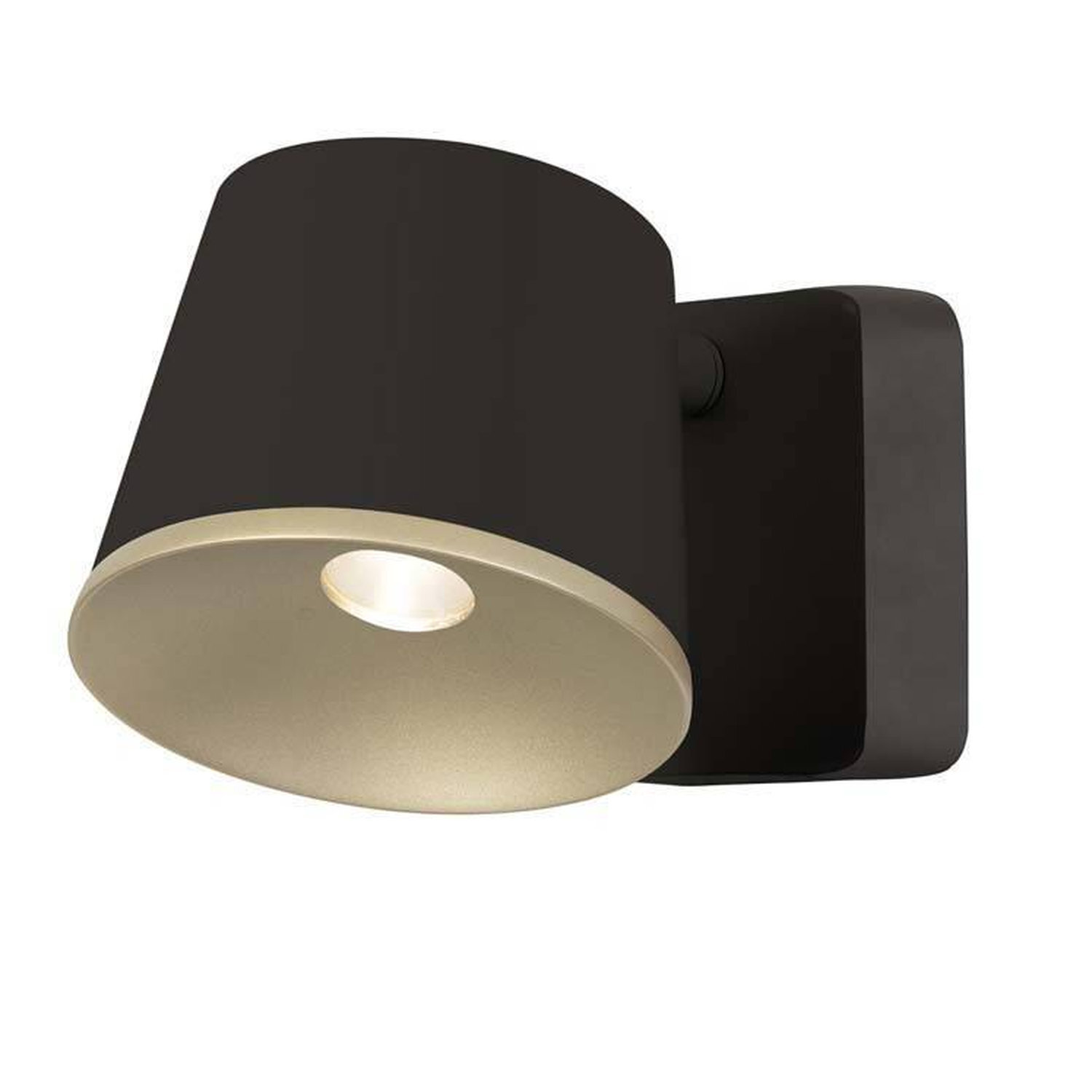 Drone LED 1 Light Indoor Dome Wall / Ceiling Light Brown, Gold - Image 4
