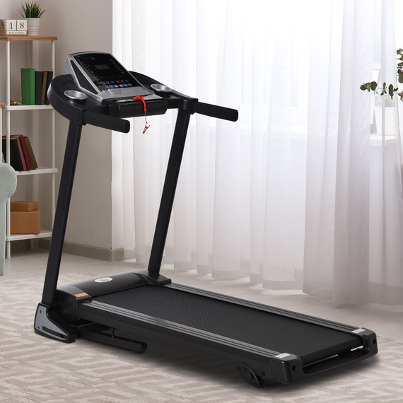 HOMCOM Folding Treadmill Machine Electric Motorised Running Machine