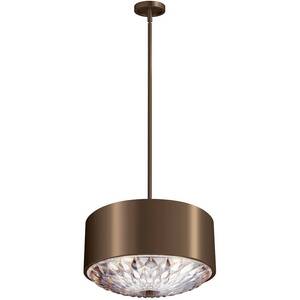 Botanic 4 Light Ceiling Pendant Brass, E27