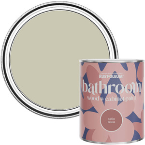 Rust-Oleum Bathroom Wood  Cabinet Paint in Satin Finish - Half Light 750ml