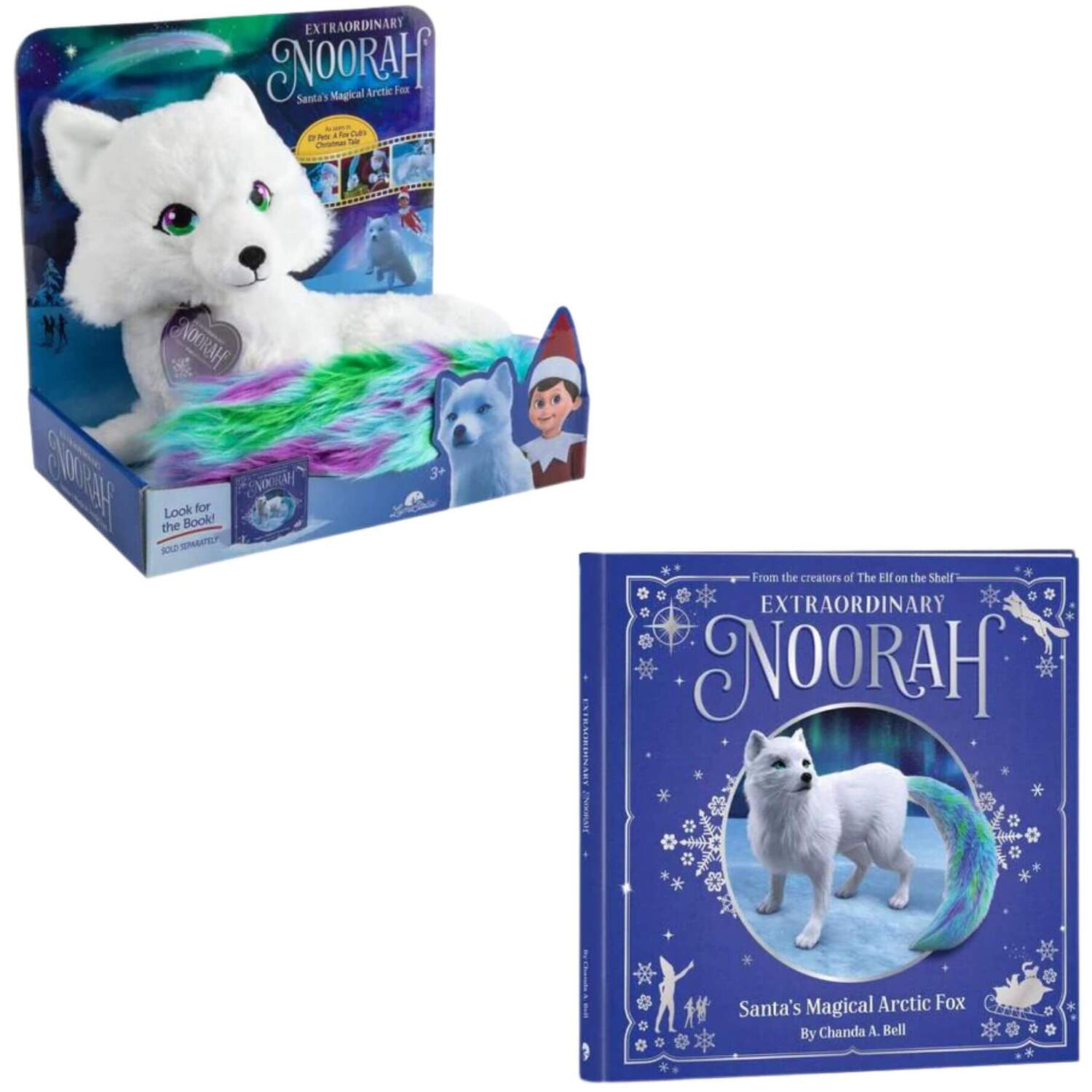 Image of Extraordinary Noorah Plush AND Santas Magical Arctic Fox Book - MULTI