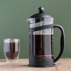 La Cafetire Glass and Polypropylene Cafetire, Eight Cup