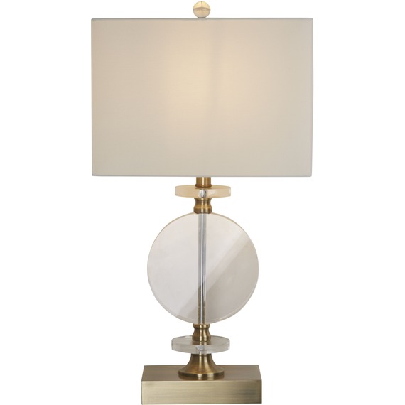 Hornbeam Antique Brass Table Lamp