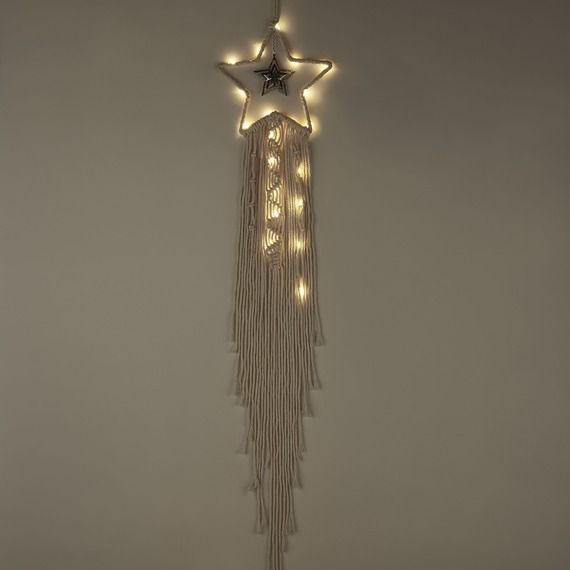 Macrame Star Light