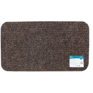 JVL Delta Indoor Mat - Brown