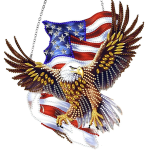 American Flag Eagle Diamond Painting Kit