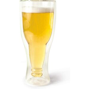 Upside Down Beer Bottle Glass
