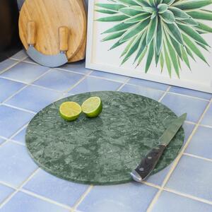 Round Marble Chopping Board - 30cm