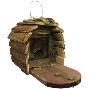Wooden Wildlife and Squirrel Feeder